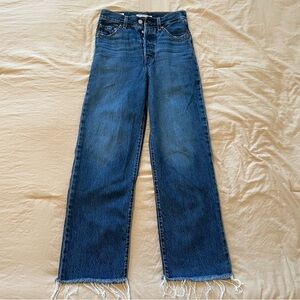 Levi’s Ribcage Straight Leg Jeans